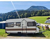 Wohnwagen Knaus Azur 425 Camping Urlaub Mobil Wagen Hänger
