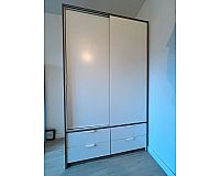 Kleiderschrank Schlafzimmer, weiß, Ikea 79x61x202 cm