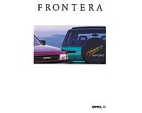 1994 PROSPEKT OPEL FRONTERA - 04/94 - BESTSELLER - OFF ROADER