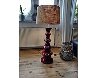 Terraform Stehlampe Keramik, vintage, 60-er Jahre, sehr schön