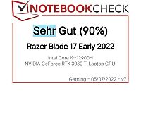 Gaming Notebook/Laptop Razer Blade 17 QHD 3080TI NEU+Rechnung