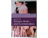 Reclams Mode- und Kostümlexikon Loschek