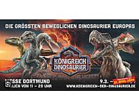 Königreich der Dinosaurier 2 Tickets für diesen Samstag 06.04.