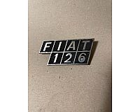 Fiat 126 Emblem Typenschild