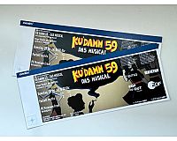 2 x Tickets Ku‘Damm 59 - Das Musical Sa. 26.10.2024, 19:30 Uhr