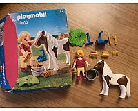 Playmobil Set Mädchen mit Pferd