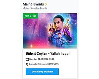 Bülent Ceylan Göttingen 12.05.2024 2 Tickets