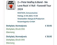 Peter Maffay Konzert Karten Rostock