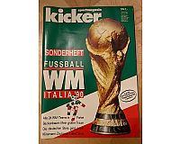 Altes Kicker Heft / Sonderheft - Fußball WM Italia‘90