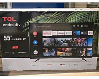 55'' TCL AndroidTV mit Netflix und AmazonPrime