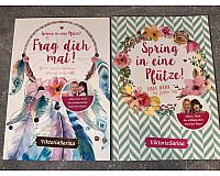 Bücher ViktoriaSarina (Spring in eine Pfütze + Frag Dich Mal)