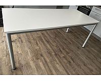 Tisch Schreibtisch Küchentisch weiß 180 x 80 cm