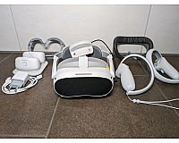 Pico 4 VR Headset mit Akku Pack, FOV Gaskets, Soundmod