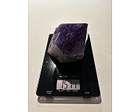 Großer dunkler Amethyst / Ametrin-Kristall aus Bolivien
