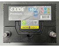 Exide Autobatterie 12V 65AH EA654 Premium, Neuwertig (z.B Suzuki