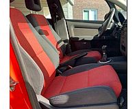 Audi A2 Sitze Color Storm komplett Schwarz Rot