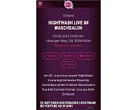 Ticket Nightwash im Waschsalon 03.06.24