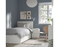 NEUWERTIG - IKEA Malm Bett 90x200 mit 2x Schubladen