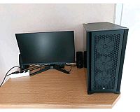 Verkaufe hier einen Gebrauchten Gaming PC mit Monitor und Boxen