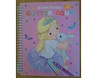 Glitter Book - Glitzer Malbuch mit Aufklebern - Style Princess