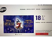 4 Tickets Familienkonzert "Fantasia" 18.5.2024 Konzerthaus Berlin