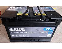 Exide EA772 Carbon Boost 2.0 72 Ah 720A 12V Autobatterie
