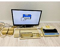 Commodore Amiga A500 & A590, Seikosha Drucker und Zubehör Vintage