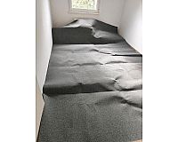 Teppichboden Grau 230*400 zu verschenken