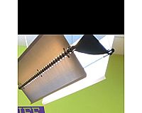 Designer-Lampe 130 cm lang fürs Arbeitszimmer