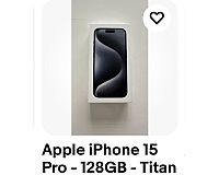 Iphone15 pro Titan Natur