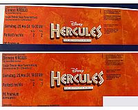 Disneys HERCULES Musical - 2 Premium Tickets - Hamburg - 25.05.24