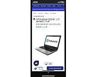 HP ProBook 650 G1 | i7-4610M | 15.6" 8 GB | 240 GB SSD | Win 11