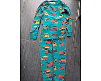 Schlafanzug Pyjama Next 128 Baustelle Bagger Kipper