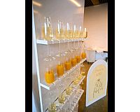 Sektwand, Champagne Wall, Sektempfang