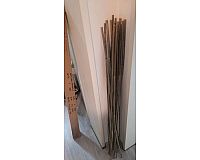 20 Bambusstäbe ca 105cm, aus natürlichem Bambus
