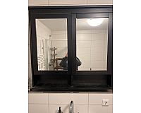 IKEA Hemnes Doppel Spiegelschrank dunkelbraun
