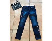 NEU ⭐️ Dunkelblaue Jeans ⭐️ EDC by ESPRIT ⭐️ Stickerei ⭐️ W30