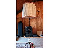 Stehlampe/Messing