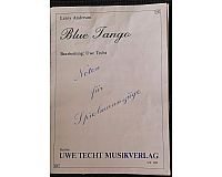 Leroy Anderson ~ Blue Tango ~ Noten, Komplettsatz in Ces/Fes