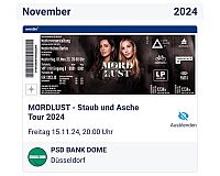 2 Tickets für Mordlust in Düsseldorf am 15.11.24