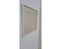 IKEA Wandspiegel Spiegel Nissedal Weiß 65x65cm