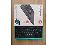 Logitech Tastatur iPad Air ultrathin Keyboard Cover i5 schwarz