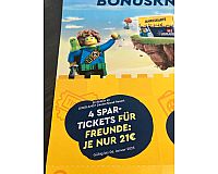 Legoland Bonusheft Eintritt Ticket Gutschein