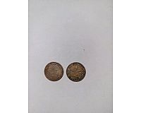 2 mal 1 pfennig 1950 Fund 1949 j