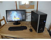 günstiger Gaming PC Computer 16GB I7 4770 RX580 SSD