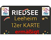 12x Eintritt für Kinder / ermäßigt am Riedsee in Leeheim