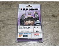 Oehlbach 92451 Black Magic High Speed Ethernet HDMI-KABEL 1,2m