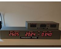 XXL - Zurück in die Zukunft Uhr DeLorean Back to the Future clock