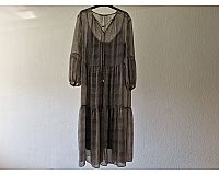 Grau-schwarz gemustertes Kleid in L von Jake's