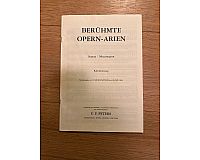 BERÜHMTE OPERN-ARIEN Sopran / Mezzosopran Klavierauszug